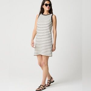 J. Crew Factory • Striped Crochet Mini Dress